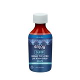 800 mg Live Rosin Delta 9 THC + CBN Syrup for Sleep - Grape (Indica)