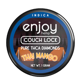 Enjoy Hemp 99% THCA Diamonds for Couchlock - Thai Mango - Indica