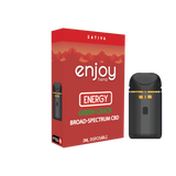 Enjoy Hemp 3ml Broad-Spectrum CBD for Energy - Green Crack (Sativa)