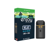 Enjoy Hemp 3ml CBD + CBG Disposable for Relief -  Blue Dream (Hybrid)
