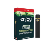 Enjoy Hemp Live Rosin Pure THCA 1ml Disposable for Social - Durban Poison