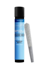 Enjoy Hemp 2.5g Mega Potency Double Diamond THCA Prerolls for Cloud Nine - Platinum Papaya (Indica)