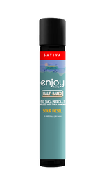 Enjoy Hemp 5g THCA Prerolls Infused with THCA Diamonds - for Half-Baked - Sour Diesel (Sativa)