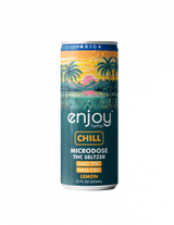 Lemon Flavor THC-Infused Selzer for Chill