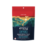 100mg Jet Fuel Live Rosin Delta-9 THCP Gummies 10mg each - Sativa-Infused Blue Raspberry