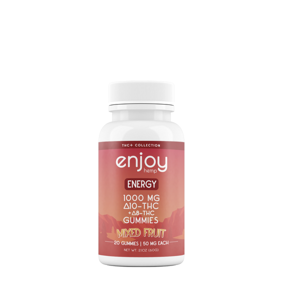 Energy Delta 10 THC + Delta 8 THC 1000 mg total - 20 gummies | 50 mg each