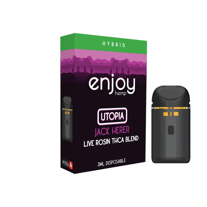 3ml THCA Blend Disposable for Utopia - Jack Herer (Hybrid)